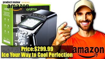 Order Oraimo Nugget Ice Maker, Ice Makers Countertop, 26 Lbs/Day Tooth-Friendly Chewable Ice with