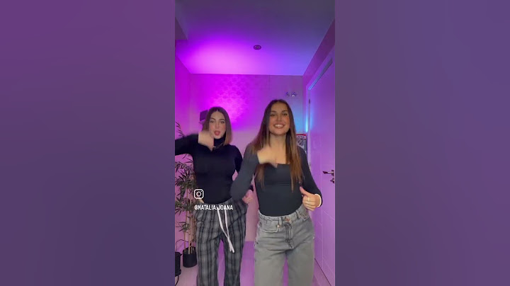 Tiktok de Natalia Joana y  Andreíta