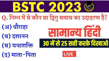 Bstc online classes 2023/ bstc Udaipur Classes|bstc Model Paper 2023|bstc Live classes 2023bstc 2023