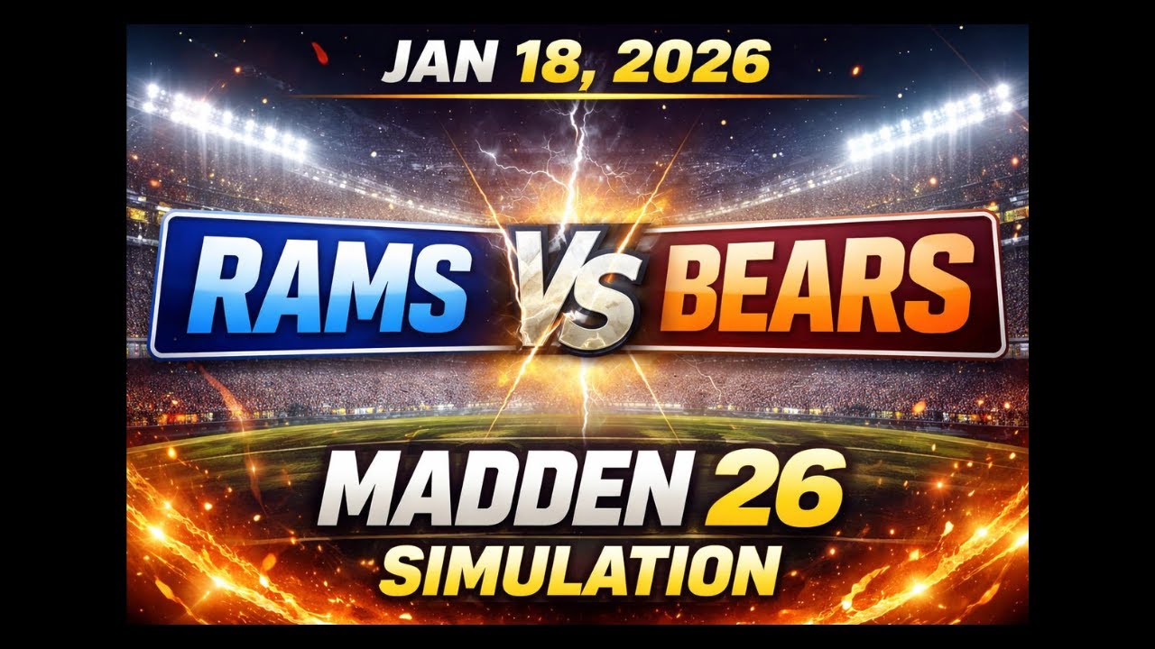 Can the Rams' Offense Break Chicago's Defense? | Full Game Simulation