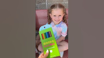 I DARE YOU to EAT a COLORED PENCIL 😳🤯 #shorts @HallieOnStage114