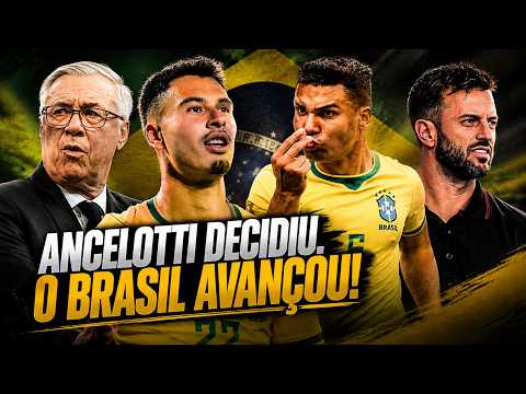 Se o ANCELOTTI ouvisse a internet e os ENTENDIDOS, o Brasil estaria ELIMINADO!