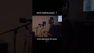 TRAVIS IN THE STUDIO?!