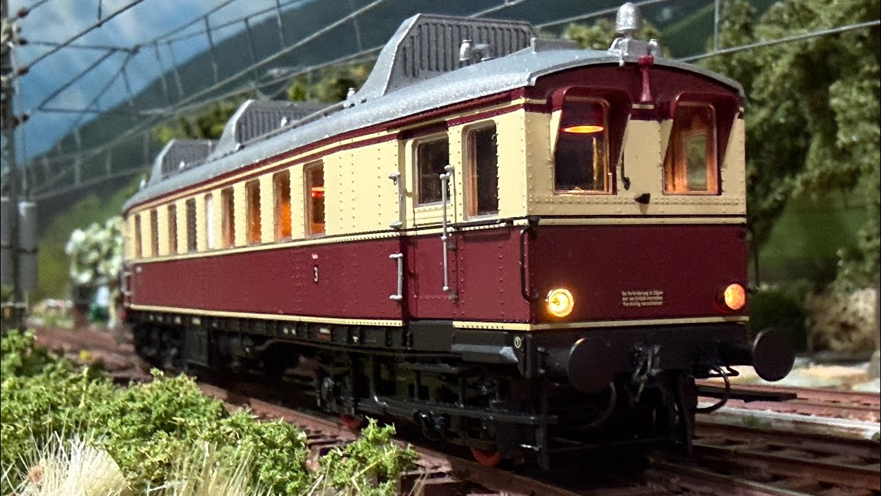 Dieseltriebwagen der frühen Epoche III - VT 66.9 (BRAWA), VT 62 (ESU), BR 05.003 (LILIPUT)