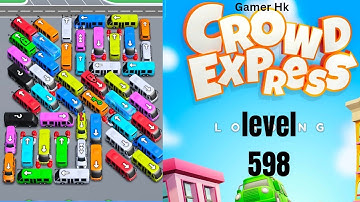 Crowd Express level 598 Walkthrough Solution 