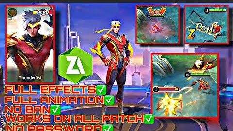 CHOU THUNDER FIST OFFICIAL AND ORIGINAL SCRIPT!!-MLBB