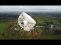 Drone flight near Jodrell Bank