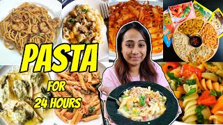 I only ate PASTA for 24 Hours | Food Challenge