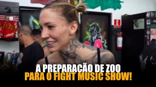 ZOO É A NOVA ADVERSÁRIA DE MENDIGATA NO FIGHT MUSIC E FALA SOBRE PREPARAÇÃO DE ÚLTIMA HORA!