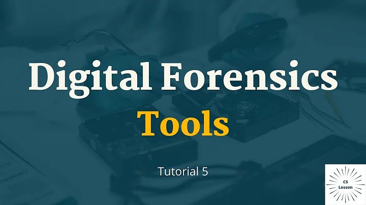 Digital Forensics Tutorial 5 || Digital Forensics Tools