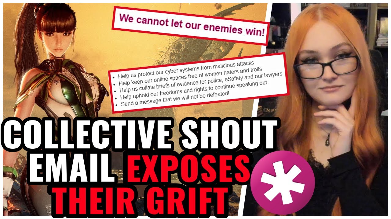 Collective Shout Grift EXPOSED In Email As Their Anti-Gamer Crusade BACKFIRES 🤣