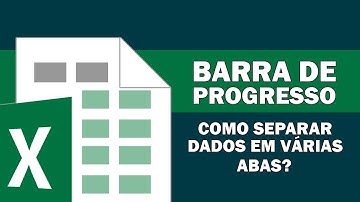 Como criar uma BARRA de PROGRESSO no Excel utilizando o VBA
