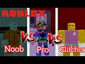 NOOB vs PRO vs GLITCHER (Mad City) *FUNNY* (ROBLOX)