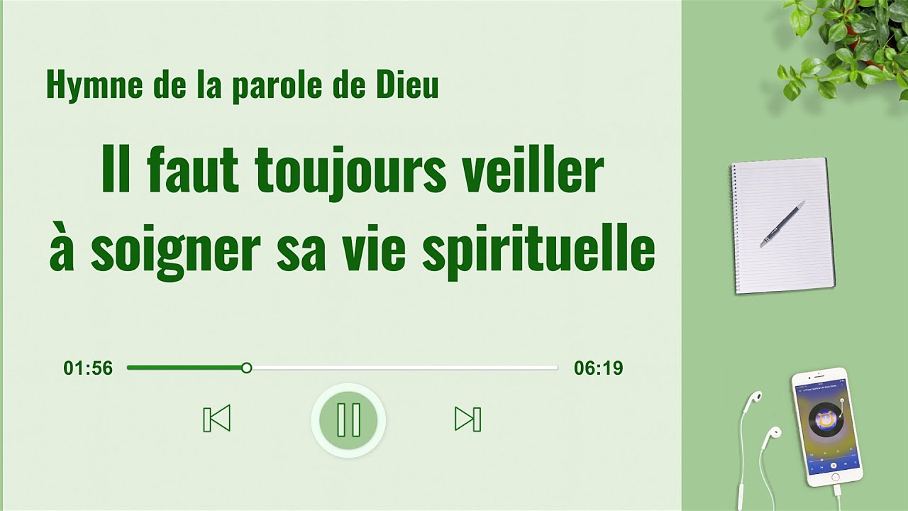 Musique chrétienne en français « Il faut toujours veiller à soigner sa vie spirituelle »