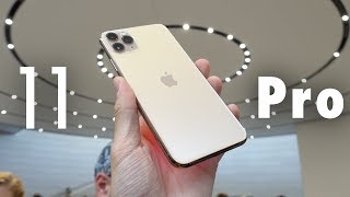 J'ai pris en main les iPhone 11 Pro !