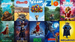 New Posters Zootopia Parody Of Famous Movies New Fan Made Posters New World