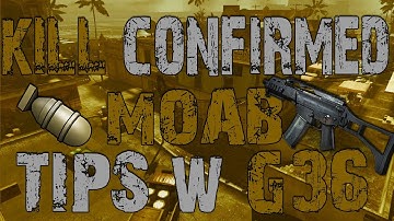 MW3 : Quick KillConfirmed G36 MOAB l Separating Yourself