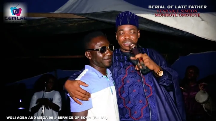 MEGA 99 & WOLI AGBA PERFORMANCE @ Venerable Simeon Omotoye's Service of Songs