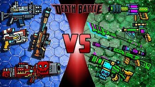Pixel Gun 3D - Royal Weapons Vs Adamant Weapons