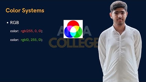 CSS Class 3 || Color System || RGB and Hex ||#viralvideo #coding #colors