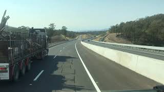 Running commentary of the new Toowoomba Range