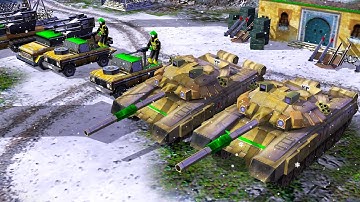 China Turns the Tide as GLA Loses Its Stronghold | C&C Generals Project Raptor Mod - Mission Map