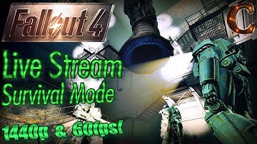 Fallout 4 Live Stream Survival Mode, 1440p/60fps, Part 24: Finding Son with Nick and Dogmeat