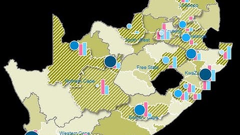 South Africa map maker in excel