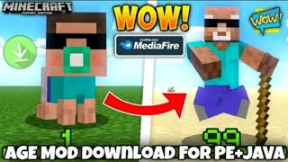 How To Download Your XP = Your AGE Mod Download || Minecraft But Your XP = Your AGE Mod Download.. 🔥