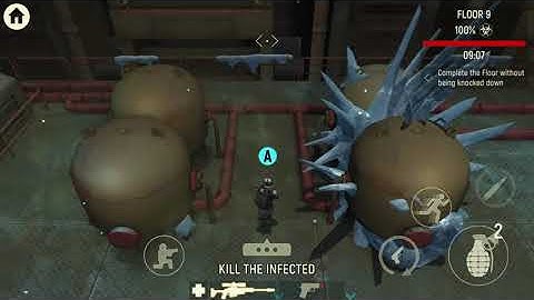 Tacticool - Zombie descent floor 10 cleared, sniper