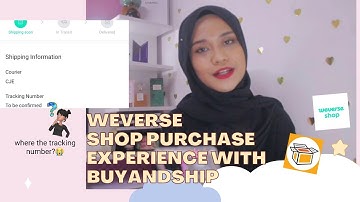 Weverse Shop Purchased Experience | step by step tutorial with Buyandship