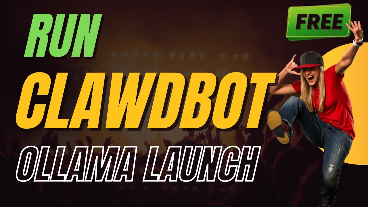 Run Clawdbot with Ollama Launch Locally for FREE: No API Key Required