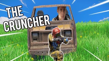 The Car Crushing Trap Base - Rust