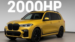 Best BMW X7 Drag Tune 2000HP | CPM2 🚀🔥