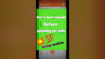 How to check copyright before uploading the vedio 💥 in Tamil💯 demo video