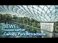 CANOPY PARK at JEWEL CHANGI AIRPORT Full Tour - Sky Nets, mazes, slides!