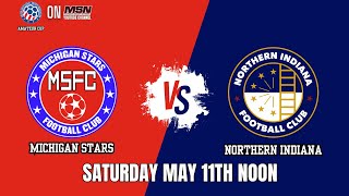 Msn Presents Michigan Stars Semipro Vs Northern Indiana Fc Usasa Third Round