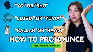 Say It Right! Pronunciation Hacks for Spanish Learners | Intermediate Spanish Comprehensible Input