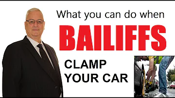 Do bailiffs have to tell you they are coming?