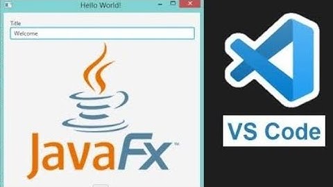 Como usar o JavaFX no VSCODE - #java #javafx #vscode