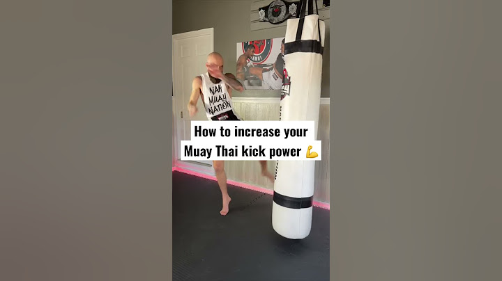 How to get power in your Muay Thai kicks 🥊 #shorts