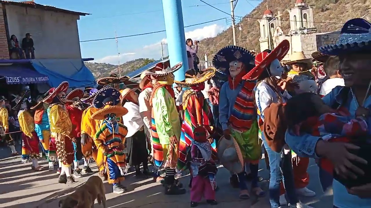 fiesta carnaval tradicional de santo Tomás Ocotepec 2024