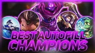 The BEST Champions To Play In Each Role When Autofilled | League of Legends