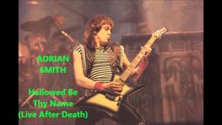 Adrian Smith Guitar Only - Hallowed Be Thy Name(Live After Death)