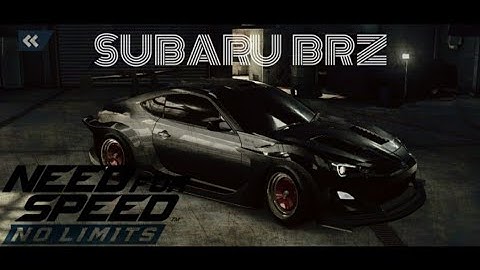 SUBARU BRZ - NFS No Limits (4K)