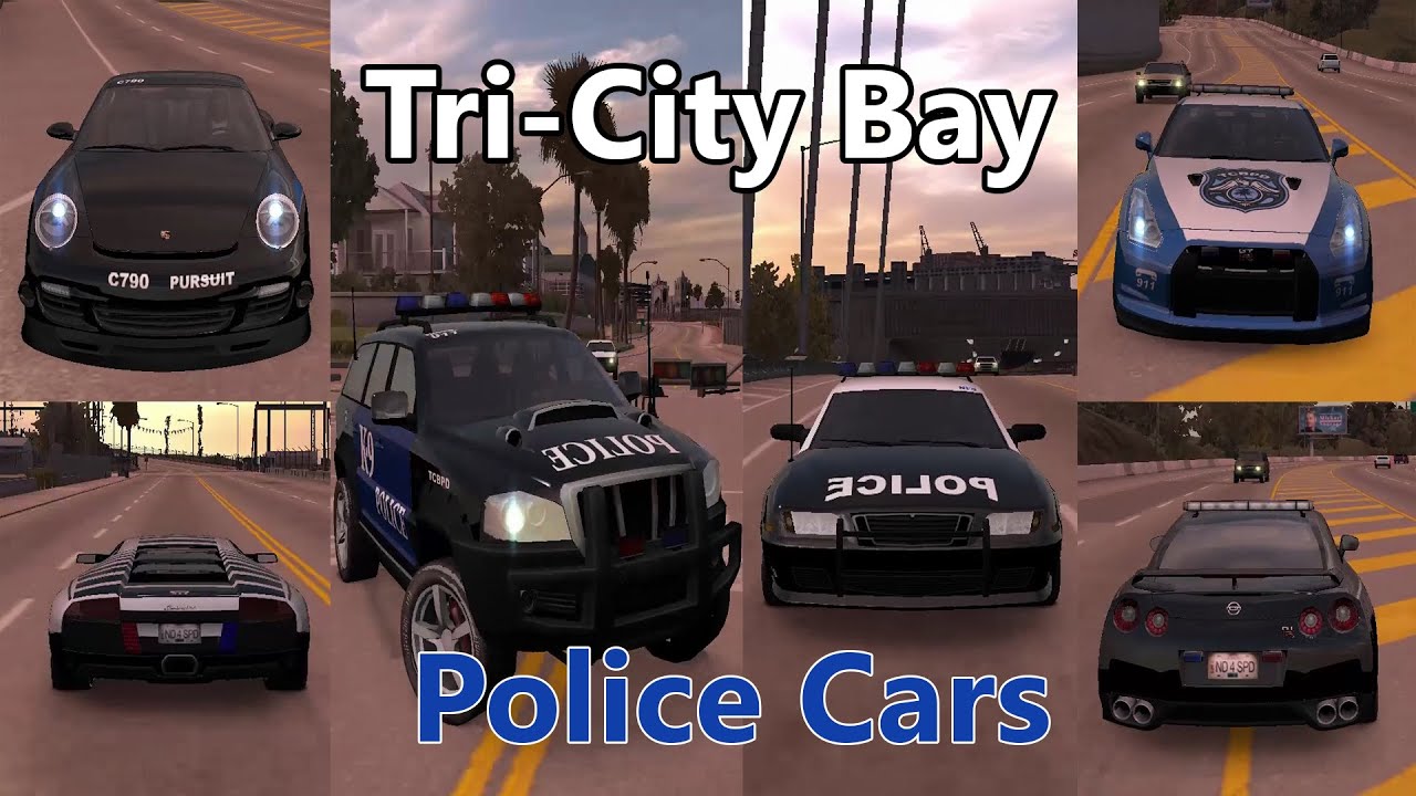 Comparison of Tri-city Bay Police Cars in Need for Speed Undercover