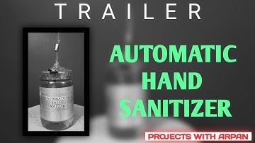 Sneak Peak of Automatic Hand Sanitizer Machine || Sensor Based