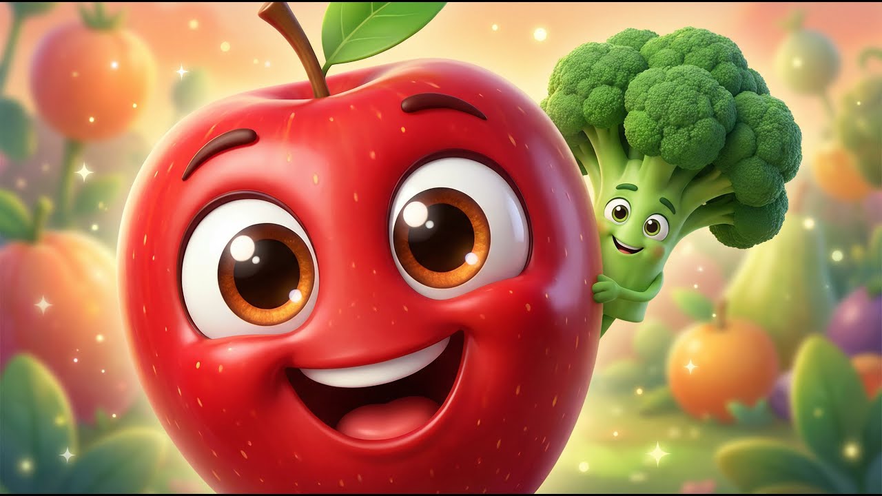 Learn Colors with Fruits & Vegetables for Kids | Fun Color Learning ...