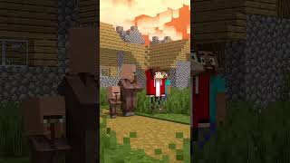 “We are saving the world ” #shorts #minecraft