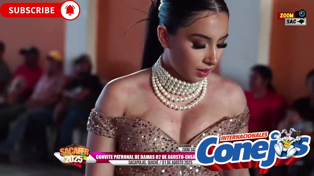 Ensayo del Convite de Damas del 2 de Agosto al ritmo de los Internacionales Conejos - Sacapulas